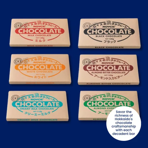 Miniatura 5 de ROYCE Bar Collection - Surtido de chocolates con una variedad de barras de chocolate Set de regalo de chocolate de lujo Barra de chocolate