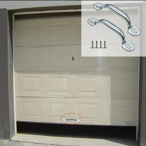 Miniatura 6 de Manija de elevación inferior de puerta de garaje para la mayoría de las manijas de puerta, tirador de puerta resistente para garaje al aire libre