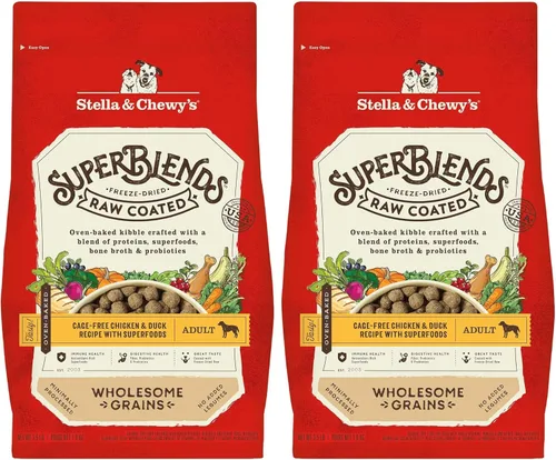 Miniatura 14 de Stella & Chewy's SuperBlends Granos Saludables Crudos con Recubrimiento Hígado de Res Alimentado con Pasto, Receta de Hígado de Res y Cordero