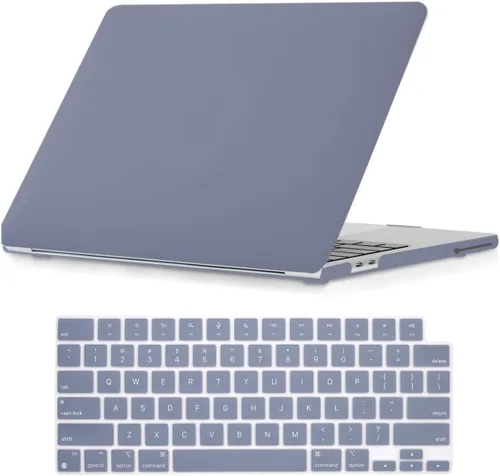 Miniatura 80 de Se7enline Compatible con MacBook Air 2025 2024 2023 de 15 pulgadas M4 M3 M2 Funda rígida para laptop Mac Air de 15.3 pulgadas M4 M3 M2 Chip