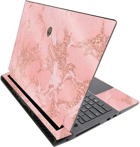 Miniatura 569 de MightySkins - Skin brillante con purpurina para Alienware M17 R3 (2020) y M17 R4 (2021) - Diversión de los años 90 Acabado duradero con purpurina