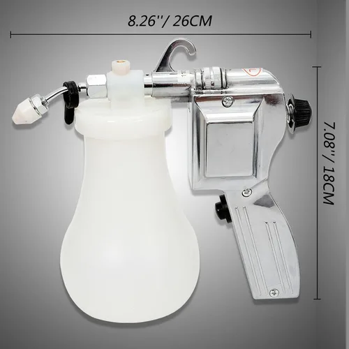 Miniatura 9 de Pistola de pulverización de limpieza textil, pistola de presión de 40W 110VSpray Boquilla ajustable (USA STOCK)