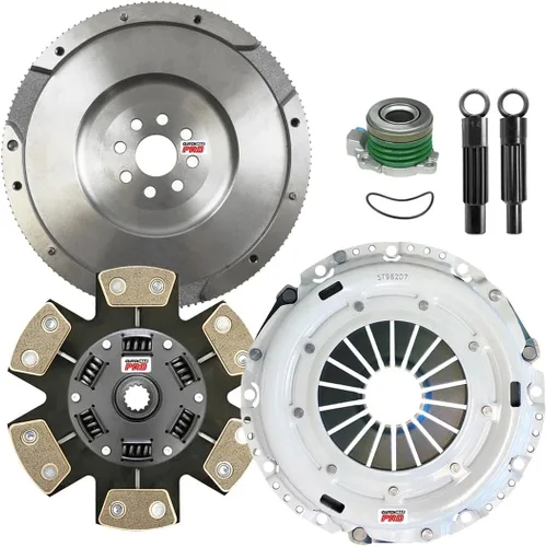 Miniatura 7 de PRO Performance Stage 3 Kit de embrague con cilindro esclavo compatible con Chevrolet Cobalt SS 2005-2010 2008-2010 HHR 2004-2007 Saturn Ion Redline
