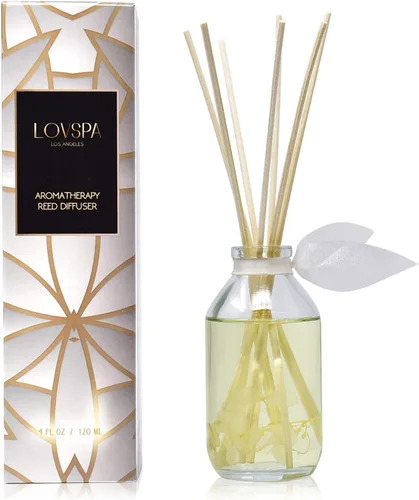 Miniatura 3 de Set de difusor de cañas, difusor de aceite perfumado con aroma a ámbar romántico y varillas, accesorios de fragancia para el hogar para decorar