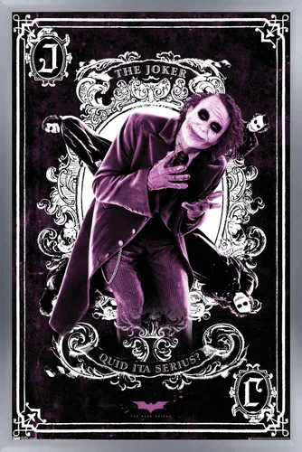 Miniatura 10 de Trends International Póster de pared de DC Comics Movie - The Dark Knight - The Joker Playing Card - Póster de pared, 14.725 x 22.375 pulgadas