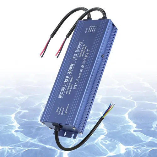 Miniatura 9 de Transformador LED de 12 V 60 W impermeable IP67, controlador LED ultra delgado de 110 V CA a 12 V CC 5 A 60 vatios convertidor de bajo voltaje LED