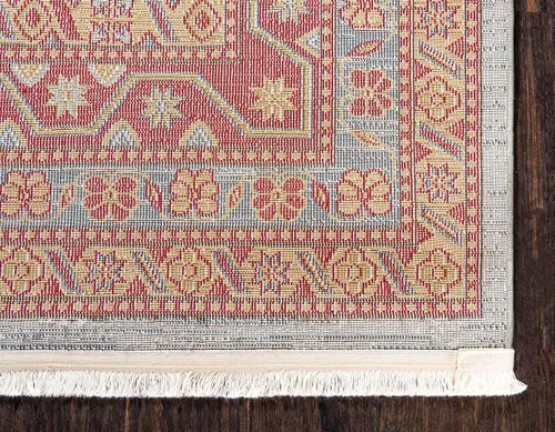 Miniatura 10 de Unique Loom Sahand Collection - Alfombra de área (2' 2" x 3' 1", rectangular, azul claro/marrón claro)