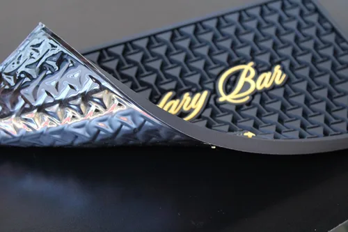 Miniatura 6 de NobleSip Tapete de bar 3 en 1 con tabla de cortar y vidrio Rimmer "Legendary Bar". Mejora tu estación de cócteles comercial o bar en casa con una