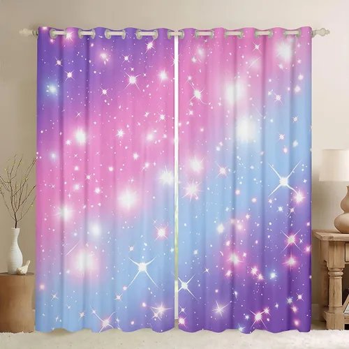 Miniatura 32 de Cortinas de ventana con bandera estadounidense, cortinas de fútbol para niños, 42 pulgadas de ancho x 84 pulgadas de largo, tratamientos de ventana