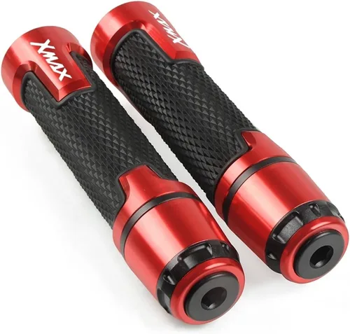 Miniatura 6 de Motorcycle for Y&AMAHA Xmax 125 250 300 400 X MAX 2017 2018 Motorcycle Knobs Anti-Skid Scooter Handle Grips 22mm Bar Hand Handlebar (Color : Black)