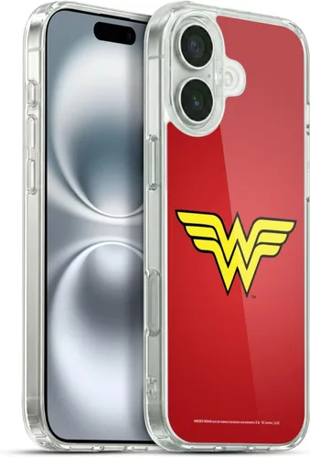Miniatura 103 de Head Case Designs Funda de gel suave con licencia oficial de Wonder Woman DC Comics Classic Logos compatible con Apple iPhone 7 Plus/iPhone 8 Plus