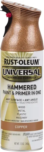 Miniatura 135 de Rust-Oleum 245197 Pintura en aerosol universal para todas las superficies, 12 onzas, negro satinado