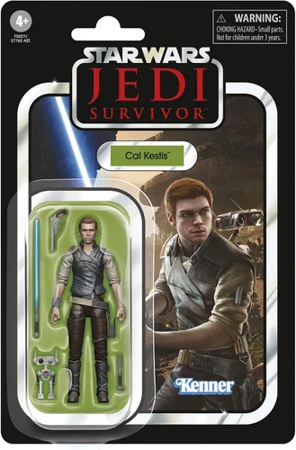 Miniatura 2 de STAR WARS The Vintage Collection Cal Kestis Toy - Figura de acción de Jedi a escala de 3.75 pulgadas, juguetes para niños a partir de 4 años