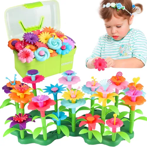 CENOVE Juguetes de cumpleaños, regalos para niños y niñas de 3, 4, 5, 6 años, bloques de construcción apilables de bricolaje, juguetes educativos