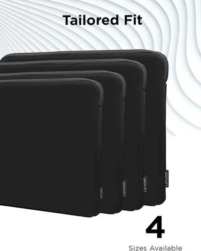 Miniatura 2 de Lenovo Funda básica para laptop de 11 pulgadas para notebook/tablet, compatible con MacBook Air/Pro, material de neopreno, forro polar suave