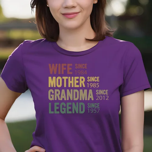 Miniatura 30 de Sudadera con capucha personalizada con diseño de línea de tiempo de la familia vintage