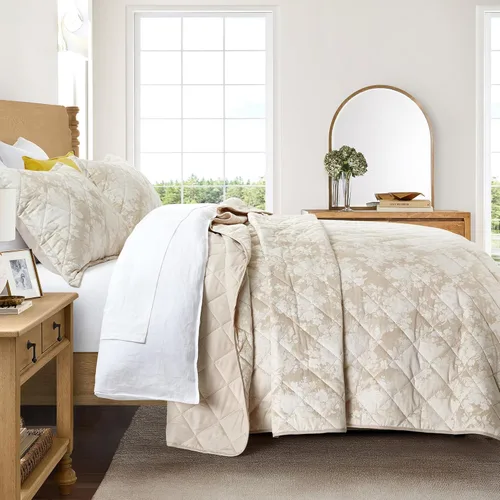 Miniatura 3 de IR Imperial Rooms Velvet Twin Quilt Bedspread Comforter Bedding Set 2 Pcs Diamond Pattern - (68"x86") Bedspread Coverlet + 1 Pillow Shams