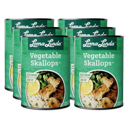Miniatura 11 de Loma Linda - A base de plantas (Vegetable Skallops® (15 oz.)