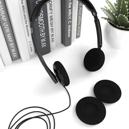 Miniatura 3 de Almohadillas de espuma de repuesto para auriculares Plantronics, tamaño estándar, auriculares de oficina H251 H251N H261 H261N H351 H351N H361 H361N