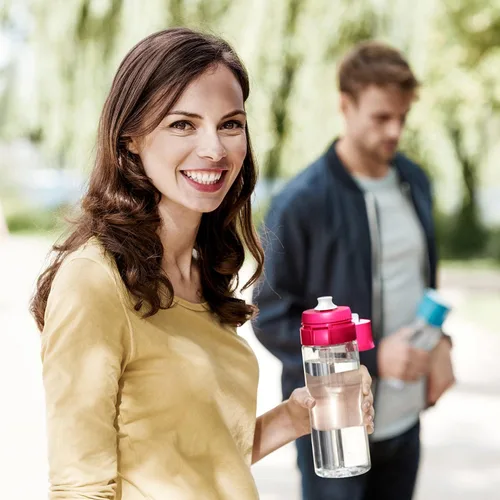 Miniatura 9 de BRITA Fill and Go Vital - Botella de filtro de agua, color rosa, paquete de 1