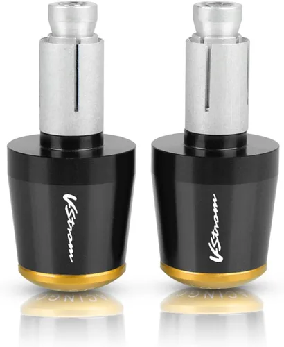 Miniatura 12 de Empuñaduras de manillar de motocicleta extremos de manillar tapa tapón para Suzuki DL650 DL1000 DL250 Vstrom V-Strom 250 650 1000 1050/1050/xt