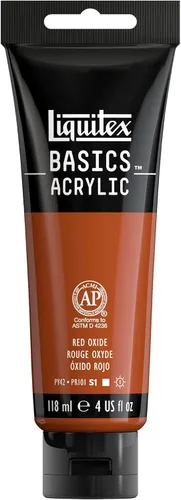 Miniatura 67 de Liquitex BASICS Pintura Acrílica, Botella de 400ml (13.5 oz), Blanco Titanio Titanio Blanco