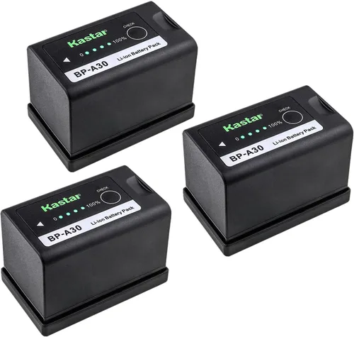 Miniatura 4 de Kastar Paquete de 1 batería BP-A30 de 14.4 V 3400 mAh de repuesto para EOS C200, EOS C200B, EOS C220B, EOS C300 Mark II PL Cinema EOS cámara, cámara