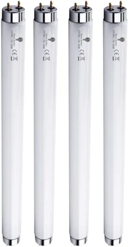 Miniatura 4 de Bluex Bulbs Paquete de 2 Lámpara Bombilla de Repuesto para Exterminador de Insectos Tubo de Luz 10W para Exterminador de Insectos Electrónico de 20W
