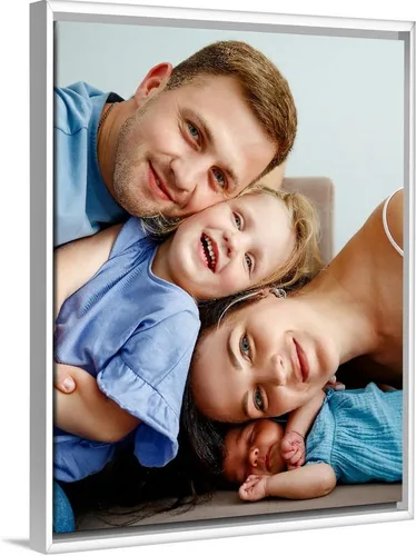 Miniatura 24 de Lona Premium gruesa para envolver – tu foto personalizable, none, 12" x 12" Sin marco