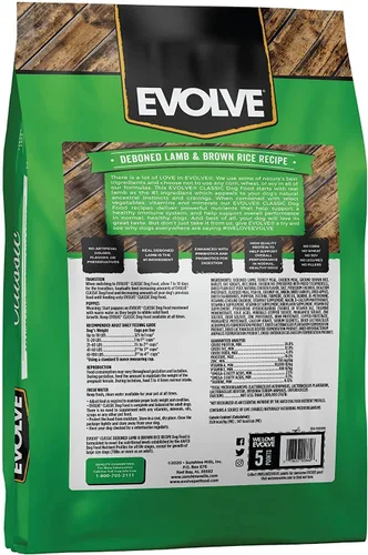 Miniatura 15 de Evolve Classics - Comida para perros con receta de cordero y arroz integral, 3.75 libras