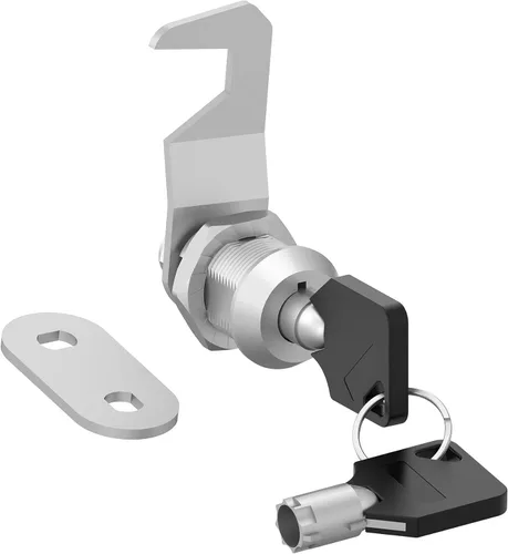 1 paquete de cerraduras tubulares de leva, reemplazo de cerradura de caja de herramientas, cerradura de leva de 5/8 pulgadas con llave similar,