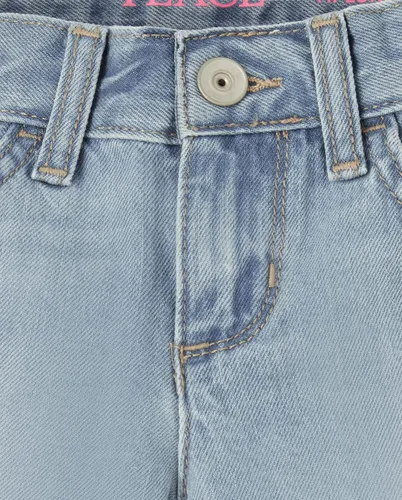 Miniatura 18 de Pantalones cortos midi de mezclilla