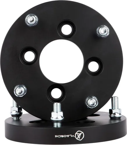Miniatura 7 de Adaptadores de rueda ATV forjados negros de 4 x 110 a 4 x 156 de 1 pulgada con pernos de 12 x 1.25, compatibles con Honda-Suzuki-Yamaha-Kawasaki 4