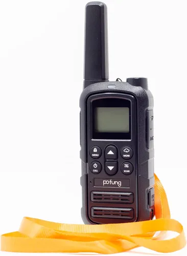 Miniatura 3 de Radio bidireccional recargable de mano CT23-GF1 Walkie Talkie FRS de 22 canales VOX (paquete de 2) NOAA incorporado (negro clásico)