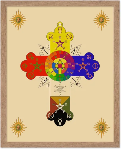 Miniatura 46 de Poster Master Póster religioso clásico, impresión espiritual vintage, regalo para artista, amigo, placas shiviti, libro de oraciones hebreo, judío