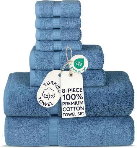 Miniatura 4 de Chakir Turkish Linens Toallas turcas 100% algodón de calidad de hotel y spa de lujo
