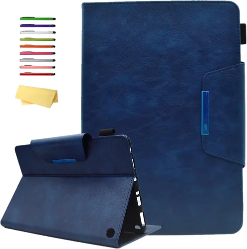 Miniatura 27 de Funda para tablet Amazon Fire HD 8 y Fire HD 8 Plus (12ª/10ª generación, versión 2022/2020) de 8 pulgadas con soporte, soporte para lápices, 06 #