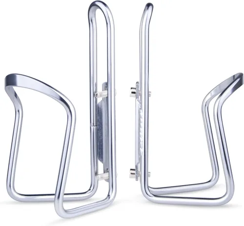 Miniatura 14 de FiveBox - Portabotellas de agua de aleación de aluminio para bicicletas de ciclismo, jaula para botella de agua de bicicleta Negro
