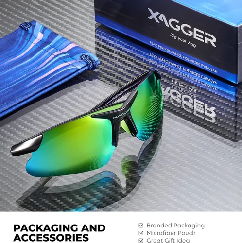 Miniatura 5 de Gafas de sol deportivas polarizadas para niños y niñas, gafas de béisbol y sóftbol, montura TR90