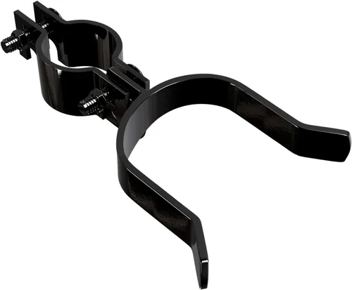 VIVIDA Pestillo de puerta de enlace de cadena de 1-3/8 pulgadas x 2-3/8 pulgadas, pestillo de horquilla negro para valla de eslabones de cadena, con