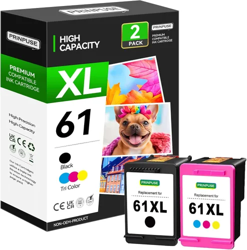 Miniatura 12 de 63XL - Cartucho de tinta negro remanufacturado para HP 63, compatible con impresora Officejet 3830 4650 4655 Envy 4520 3634 Deskjet 3630 1111