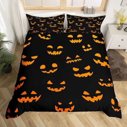 Miniatura 11 de Erosebridal Juego de funda de edredón de baloncesto, tamaño individual, color negro y rojo, juego de ropa de cama con bola 3D para niños, niños