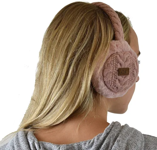 Miniatura 4 de C.C Orejeras suaves para invierno con diadema ajustable