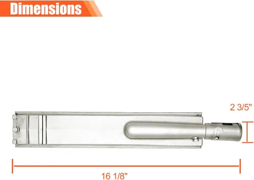 Miniatura 2 de 4 piezas de repuesto para quemador de parrilla resistente para parrilla Bull Lion Premium Cal FlamevAussie Turbo CharBroil Nexgrill Thermos Gas