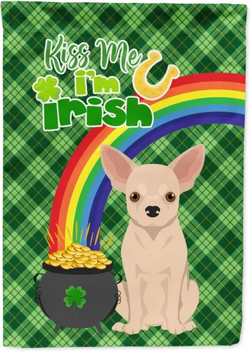 Miniatura 101 de Caroline's Treasures WDK4731GF - Bandera decorativa para jardín del día de San Patricio, color negro y tostado, Airedale Terrier, para jardín