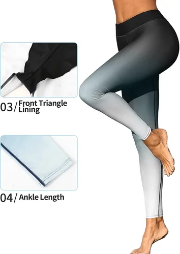 Miniatura 59 de ATTRACO Pantalones de natación de talle alto - Leggings de natación para mujer