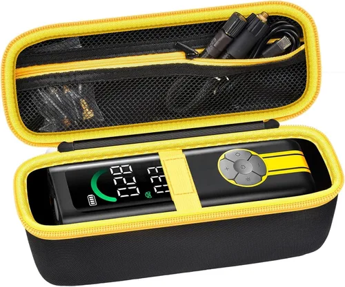 Miniatura 9 de Funda compatible con Fanttik X8 para inflador de neumáticos APEX/APEX EV compresor de aire portátil. Soporte de almacenamiento para Hafuloky