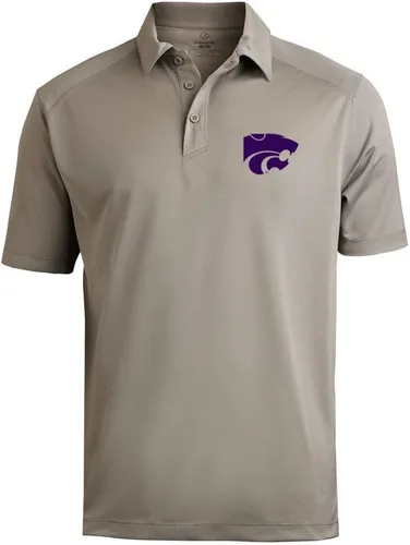 Miniatura 84 de Polo atlético de micro piqué NCAA para hombre Prime con cuello propio