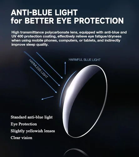 Miniatura 4 de Missfive Paquete de 2 lentes de lectura bifocales para hombre, bloqueo de luz azul, lectores casi de doble uso, bisagras de resorte duraderas