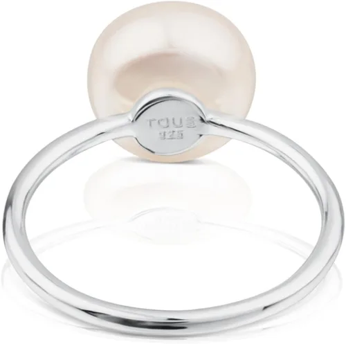 Miniatura 2 de Anillo TOUS Sweet Dolls en plata de ley con perla.